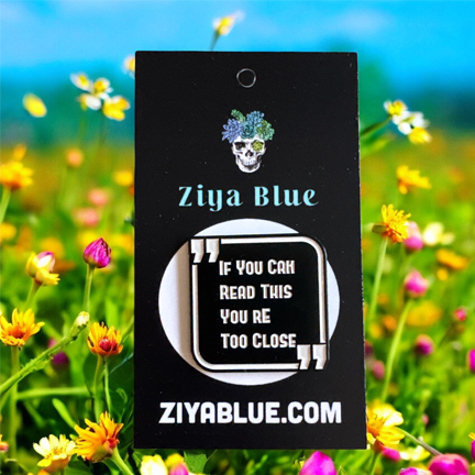Keychains/ Enamel Pins/ Patches - Ziya Blue