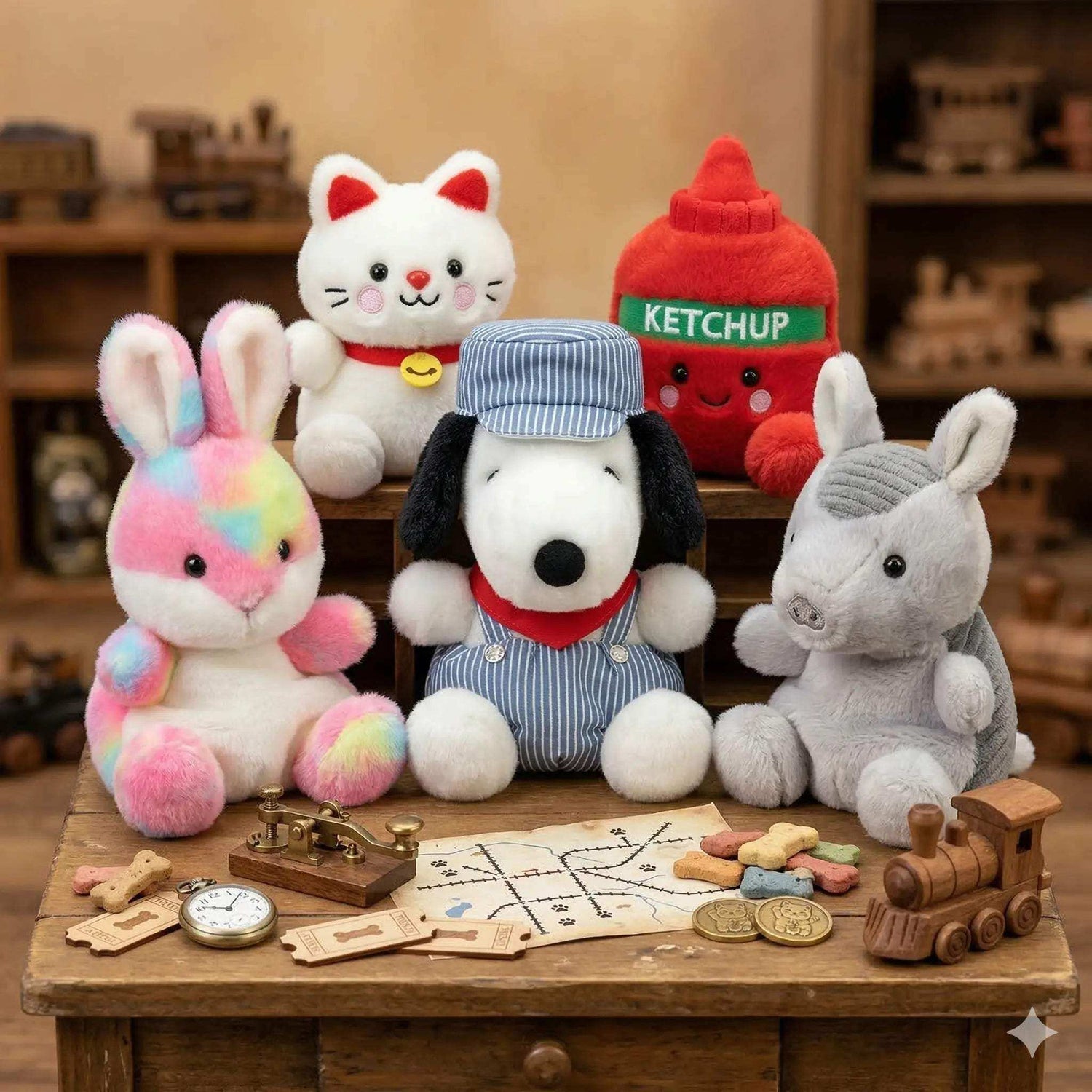 Palm Pals Plushies: Tiny Friends, Big Adventures! 🌟 - Ziya Blue