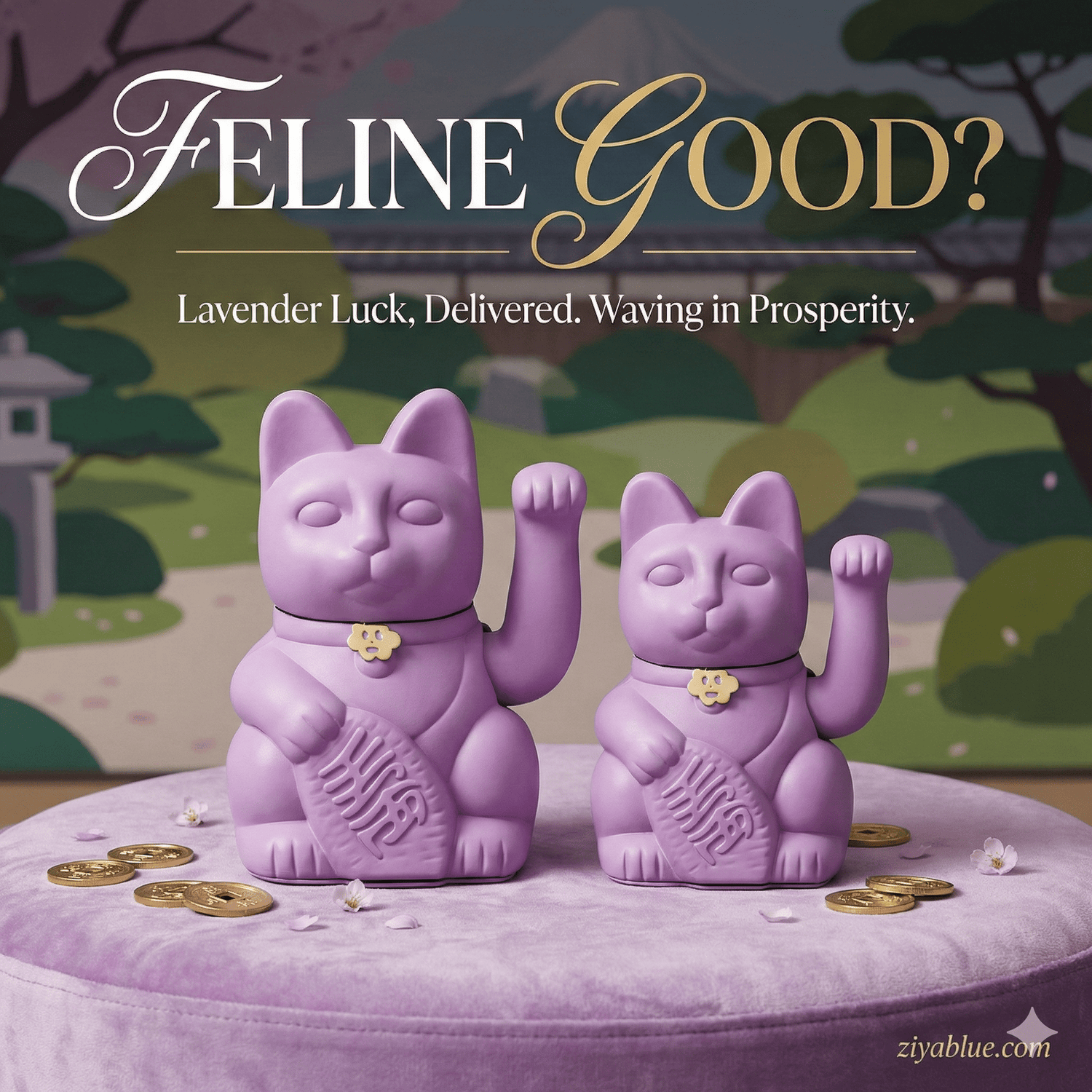 Witty Home Decor & Novelty Interior Accents - Ziya Blue