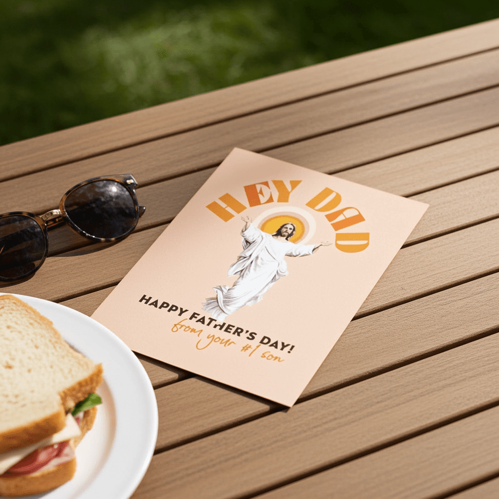 1 Son Father's Day Card - Ziya Blue