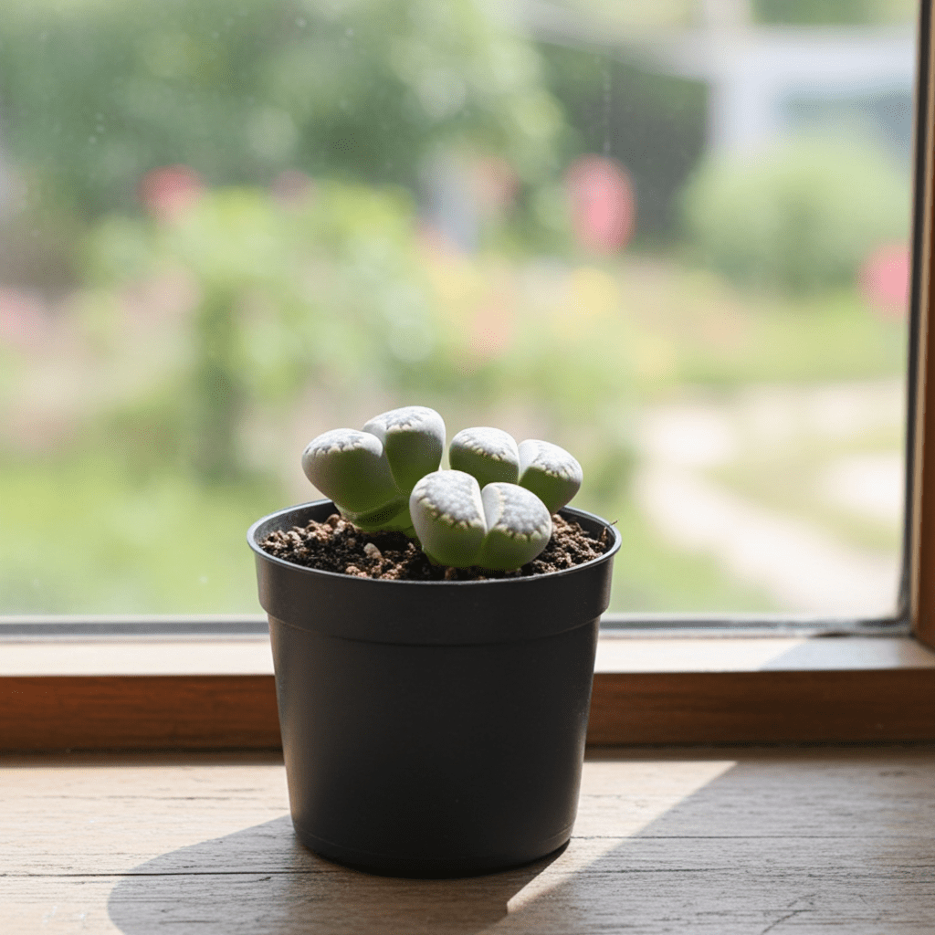2.5" Lithops (Living Stones) - Ziya Blue