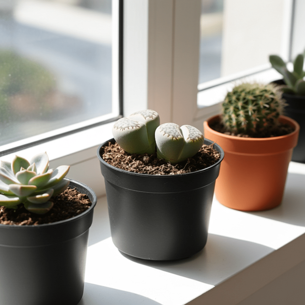 2.5" Lithops (Living Stones) - Ziya Blue