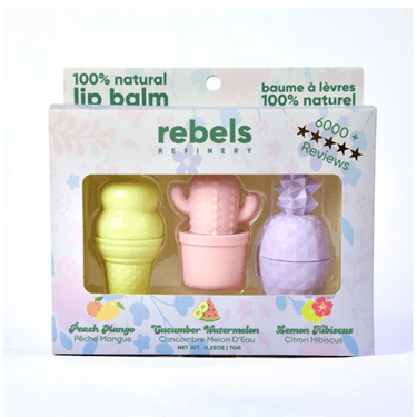 3 Pack Lip Balm - Spring Edition - Ziya Blue