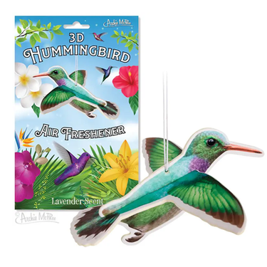 3D Hummingbird Air Freshener - Ziya Blue