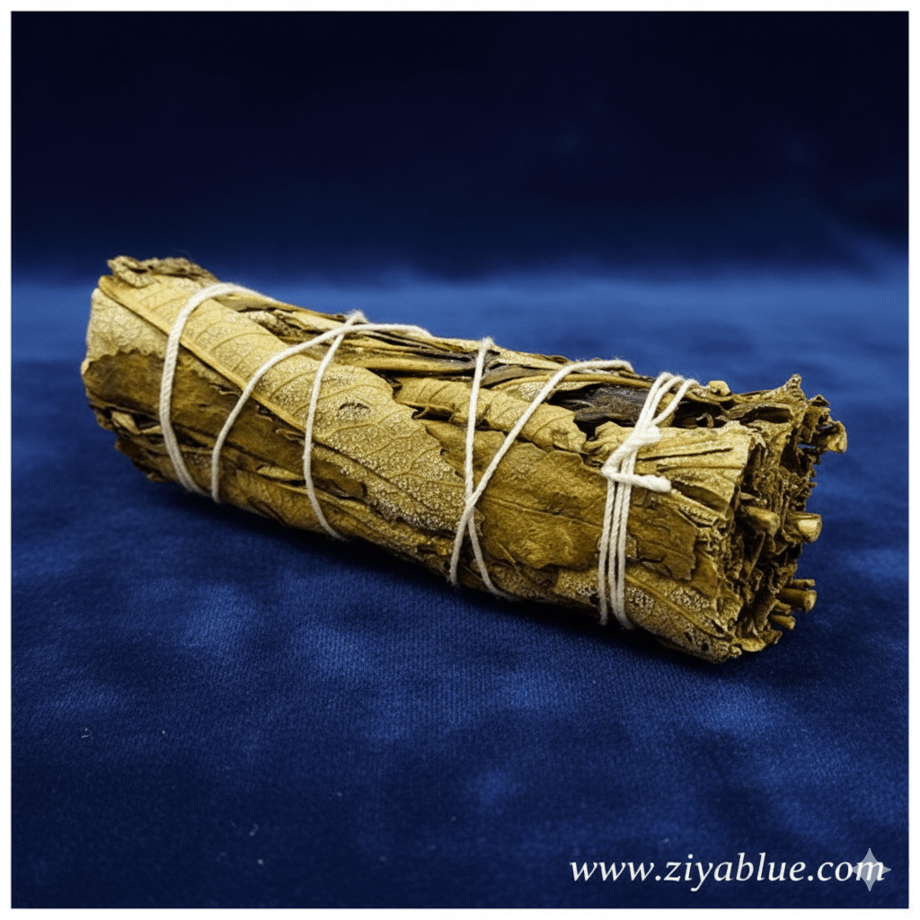 4" Yerba Santa Sage Stick – The "Holy Herb" Heart Healer & Smudge Bundle - Ziya Blue