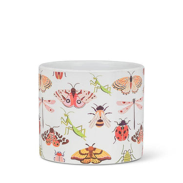 4.5" All Over Bugs Planter - Ziya Blue