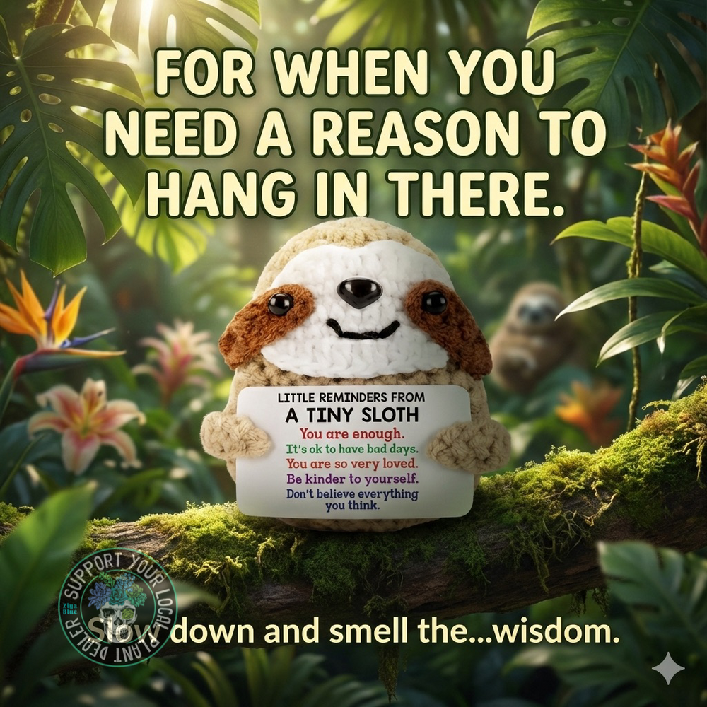 Sloth & Positivity: Your Cozy Companion! 🦥✨