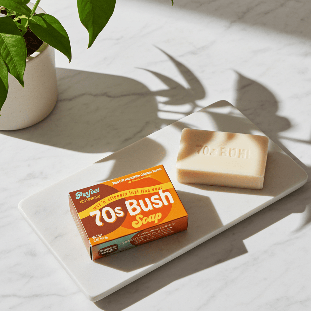 70s BUSH - Triple Milled Soap Bar - Ziya Blue