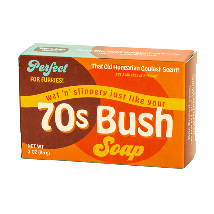 70s BUSH - Triple Milled Soap Bar - Ziya Blue