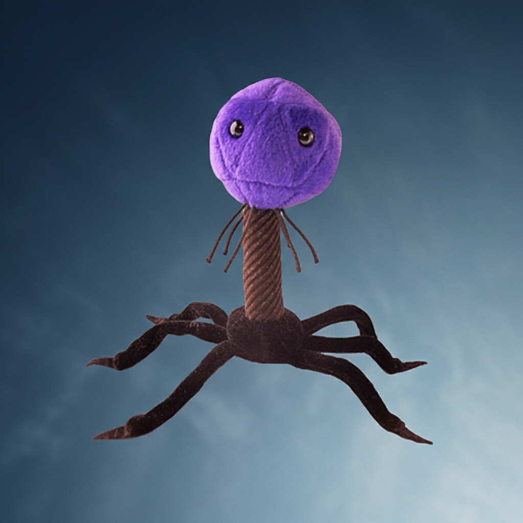 T4-Bacteriophage Plush