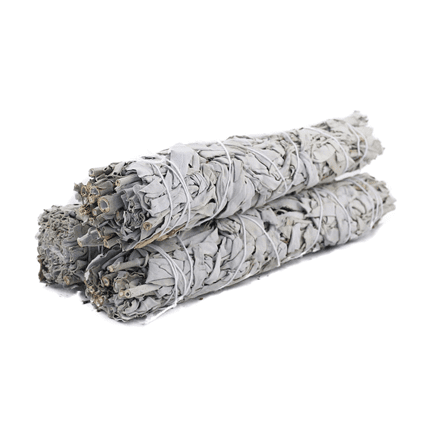 9" California White Sage Stick - Ziya Blue