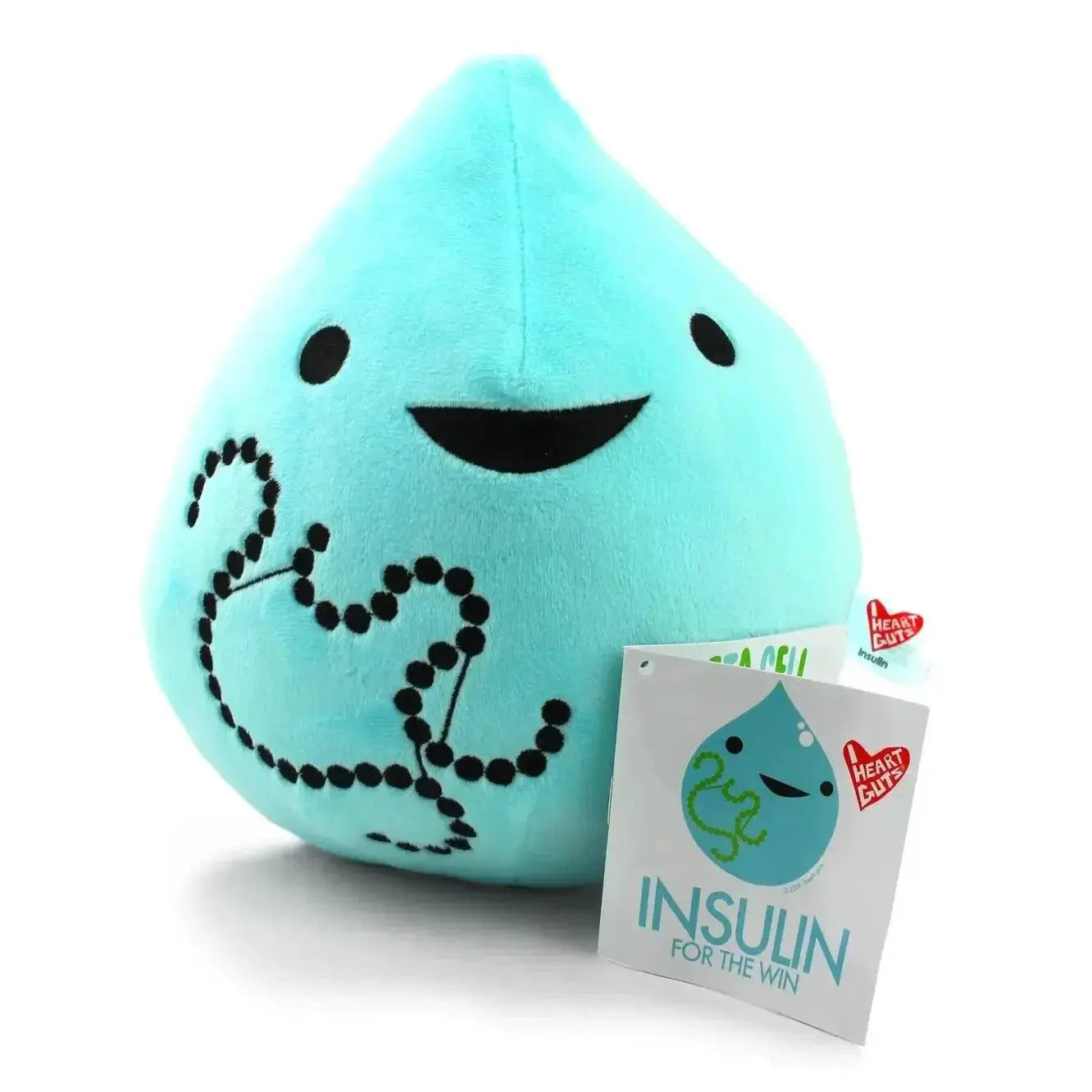 Cute T1D Humor For The Win: The Diabetes Plushie I Heart Guts Ziya Blue