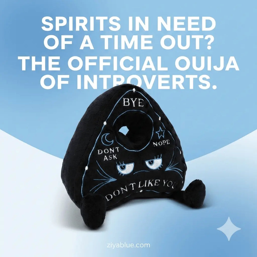 Fortune Paddle Plush - The Ultimate "Bye!" Mascot - Ziya Blue