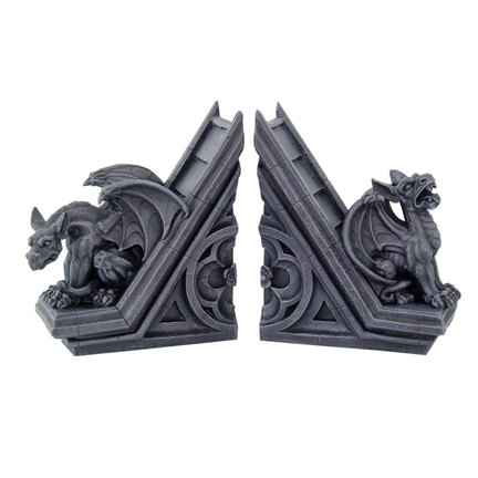 Gargoyle Bookend Set