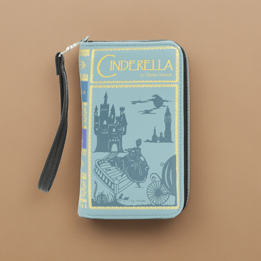 Cinderella Book Wallet in Vinyl