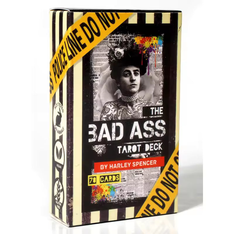 The Badass Tarot Deck (Factory Edition) - Ziya Blue