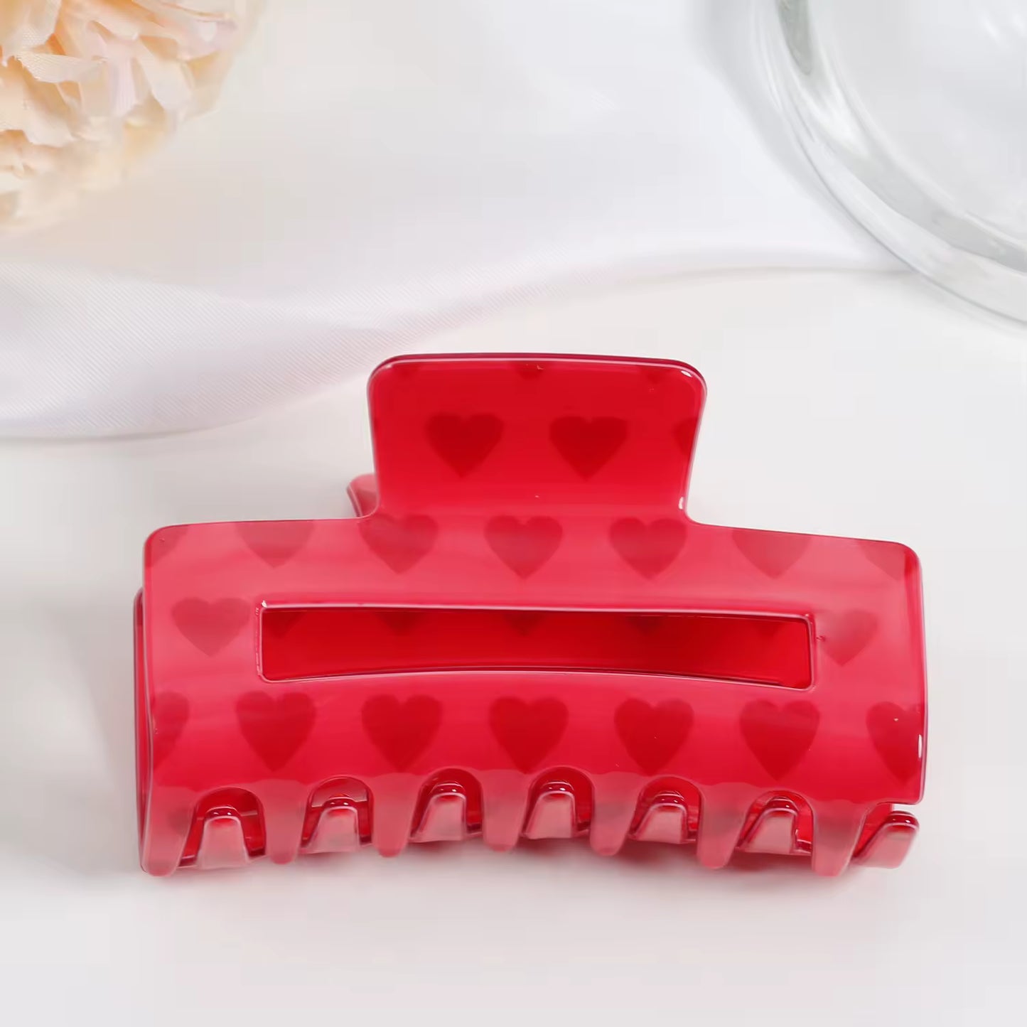 Valentines Hair Claw