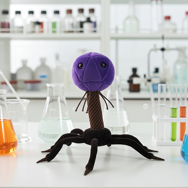 T4-Bacteriophage Plush