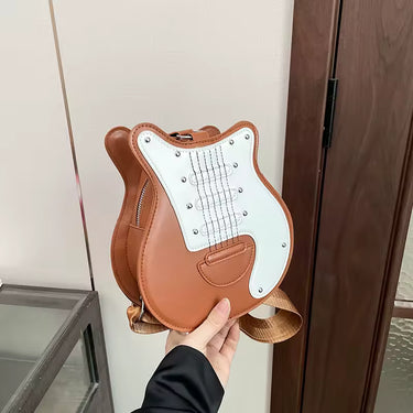 Guitar Shaped Crossbody Bag