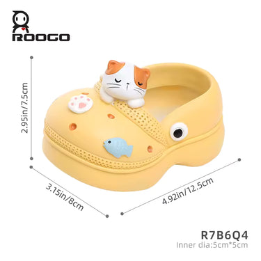 Sole Mates Clog Planter | Animal Shoe Pot (Available in 4 Styles) - Ziya Blue