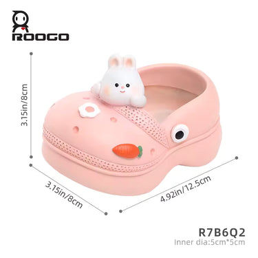 Sole Mates Clog Planter | Animal Shoe Pot (Available in 4 Styles) - Ziya Blue