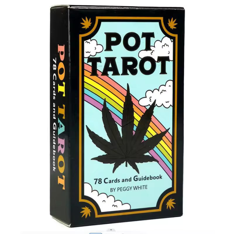 Pot Tarot Deck & Guidebook - Ziya Blue