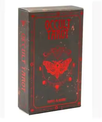 Occult Tarot: 78 - Card Deck and Guidebook of Infernal Wisdom - Ziya Blue