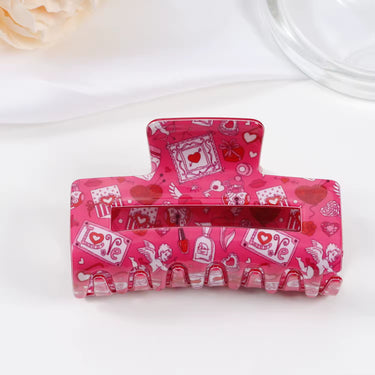 Valentines Hair Claw