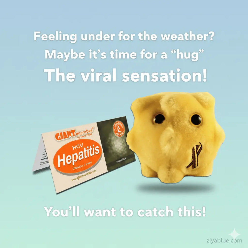 Hepatitis (Hepatitis virus) Plush - Ziya Blue