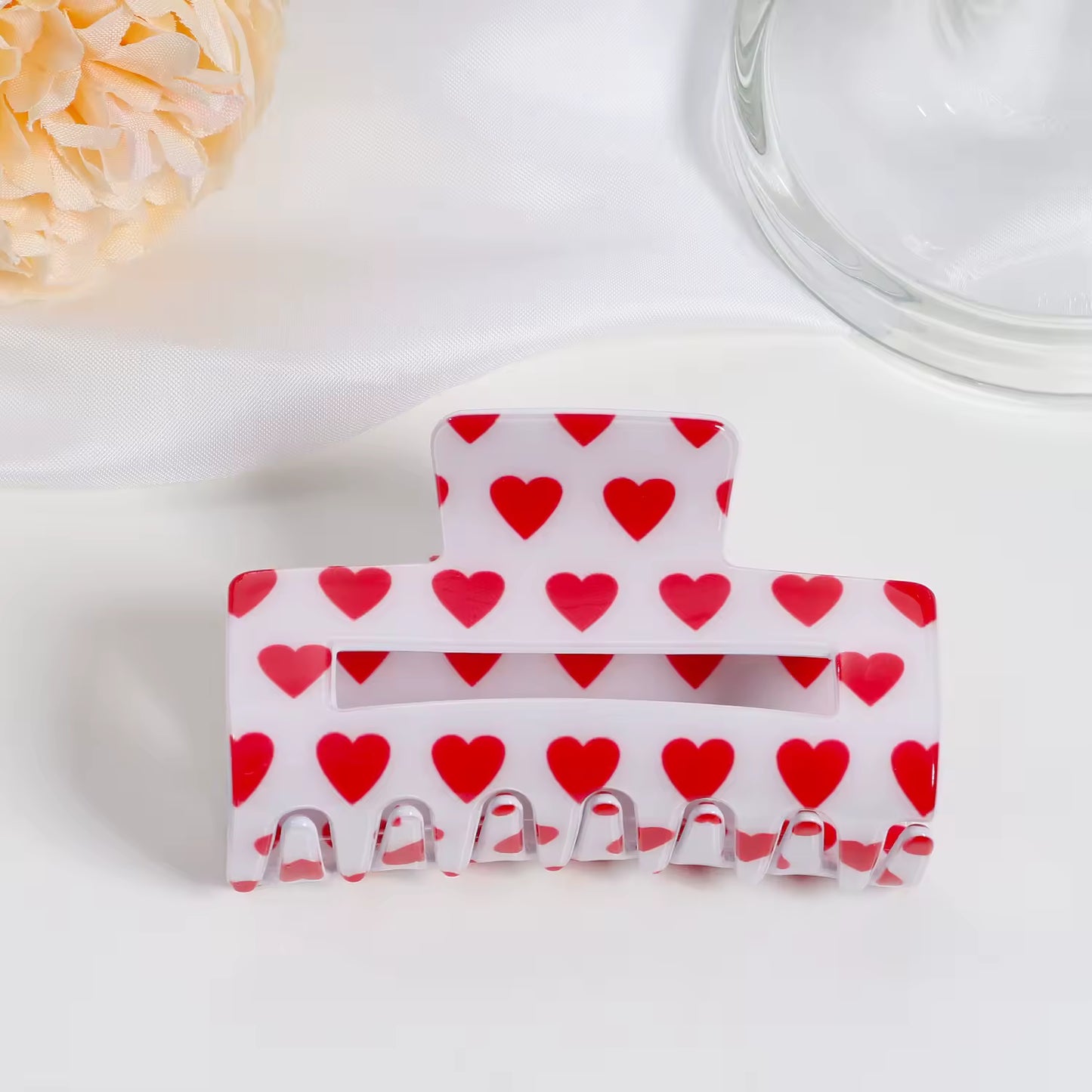 Valentines Hair Claw