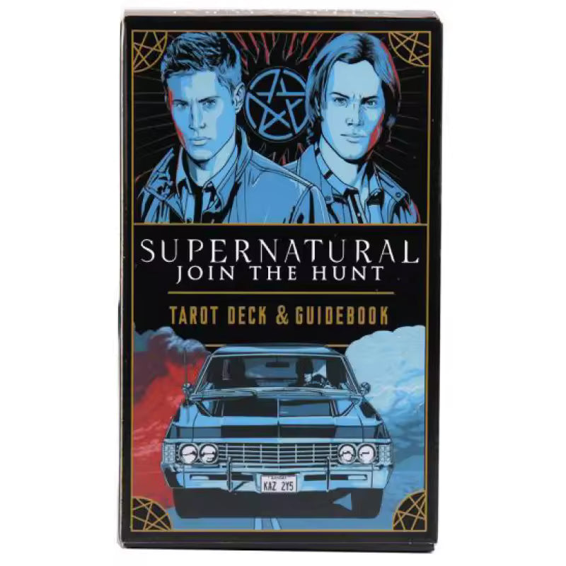Supernatural Tarot Deck: 78 - Card Deck and Guidebook - Ziya Blue