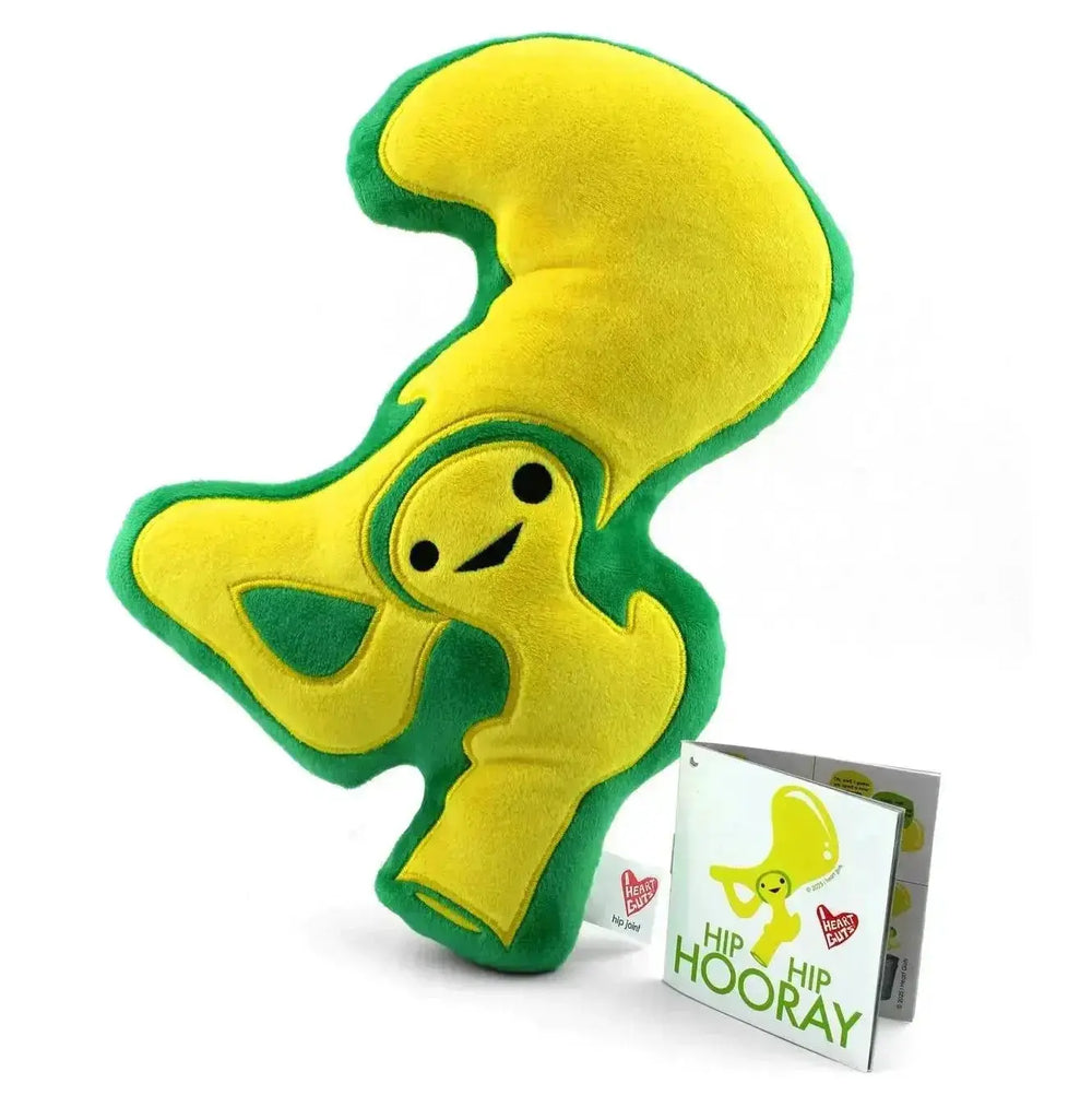 Hip Hip Hooray! The Hip Plushie & Orthopedic Pillow I Heart Guts Ziya Blue