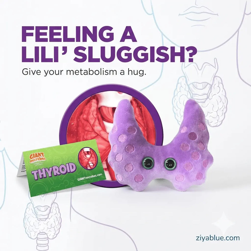 Hug Your Hormones: The Thyroid Plush! - Ziya Blue