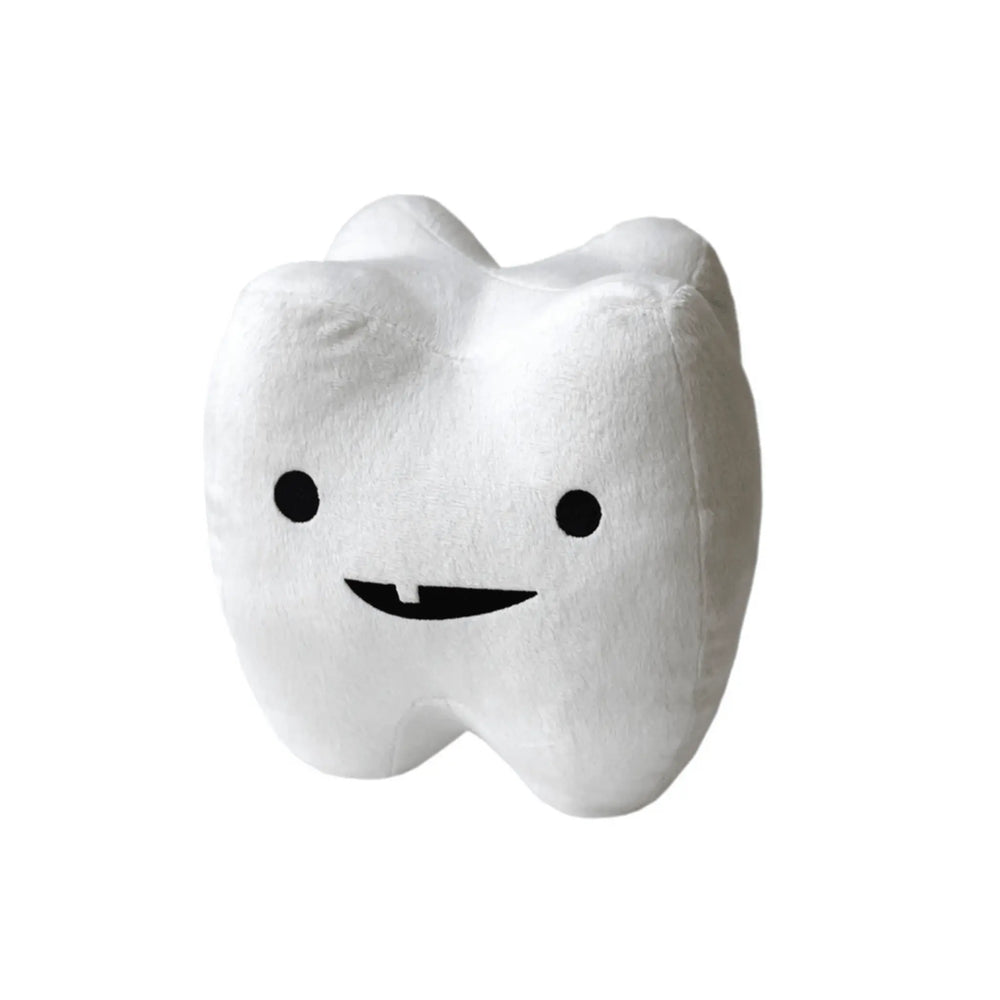 I Heart Guts Tooth Plushie – "You Can't Handle the Tooth!" (Dental Hero) - Ziya Blue