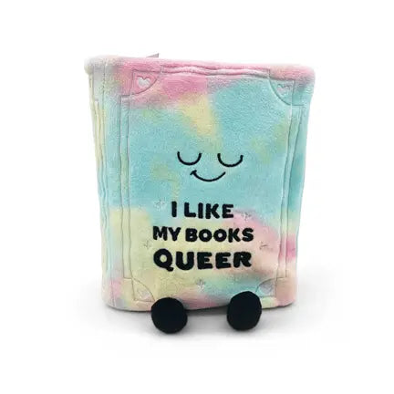 Queer Books Plush - Where Love Always Wins - Ziya Blue