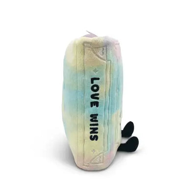 Queer Books Plush - Where Love Always Wins - Ziya Blue