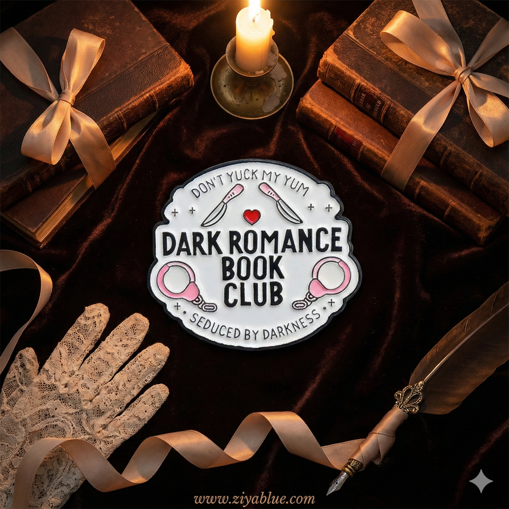 Dark Romance Book Club Enamel Pin | "Don't Yuck My Yum" Edition