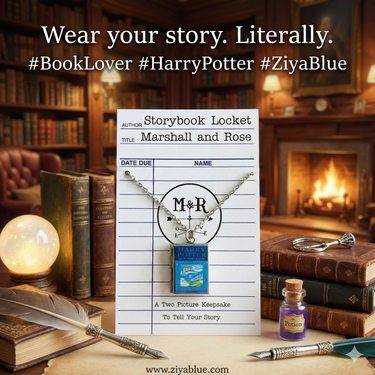 Harry Potter & The Chamber of Secrets Book Locket – Stainless Steel Necklace B2