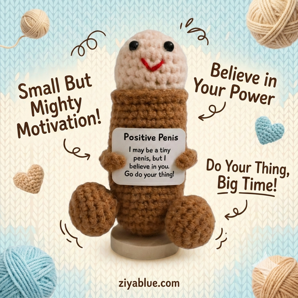 Positive Penis Crochet – The "Big Energy" Pocket Companion