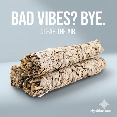 9" California White Sage Stick – The "Bad Juju" Eraser & Spiritual Smudge Stick