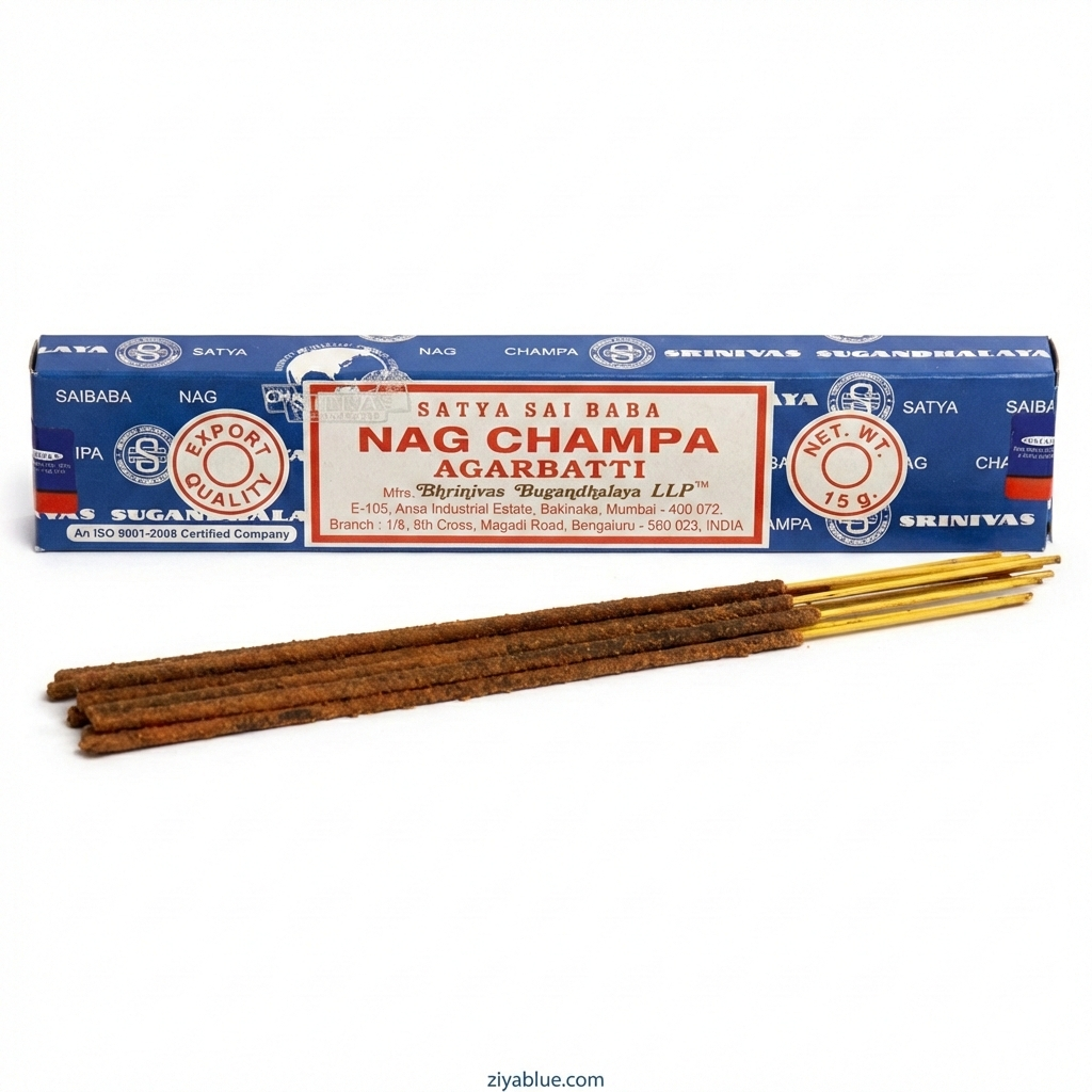 Nag Champa Satya Incense Sticks | The Original 15g Blue Box