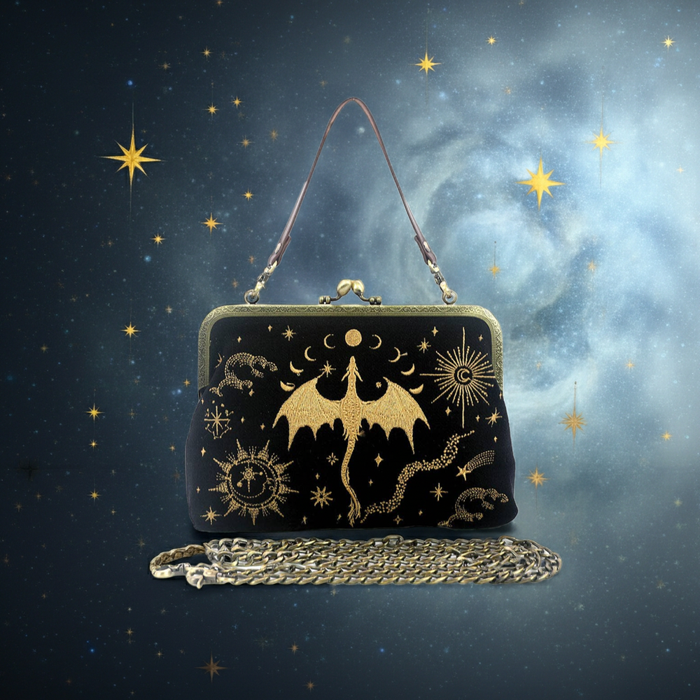 Romantasy Dragon Kiss Lock Bag
