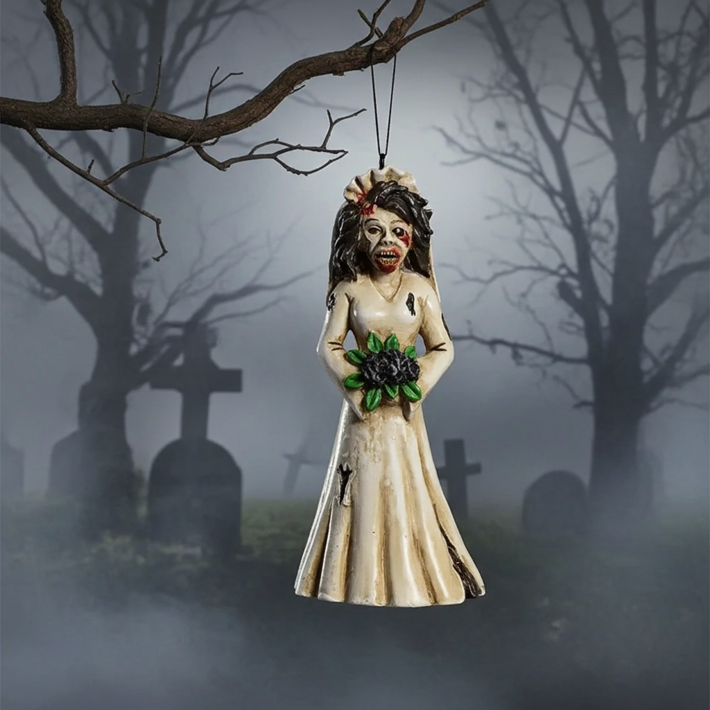Zombie Bride Ornament