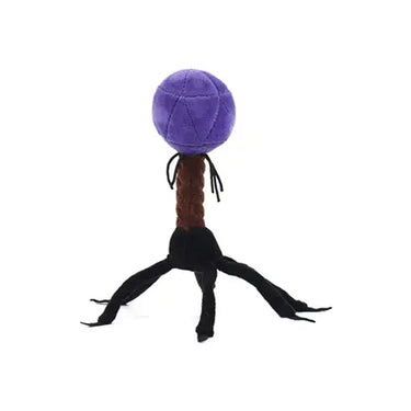 T4 Bacteriophage Plush – GIANTmicrobes Virus Hunter (Huggable Microbiology) - Ziya Blue
