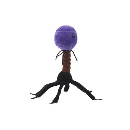T4 Bacteriophage Plush – GIANTmicrobes Virus Hunter (Huggable Microbiology) - Ziya Blue