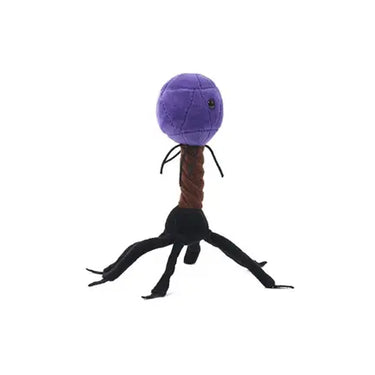T4 Bacteriophage Plush – GIANTmicrobes Virus Hunter (Huggable Microbiology) - Ziya Blue