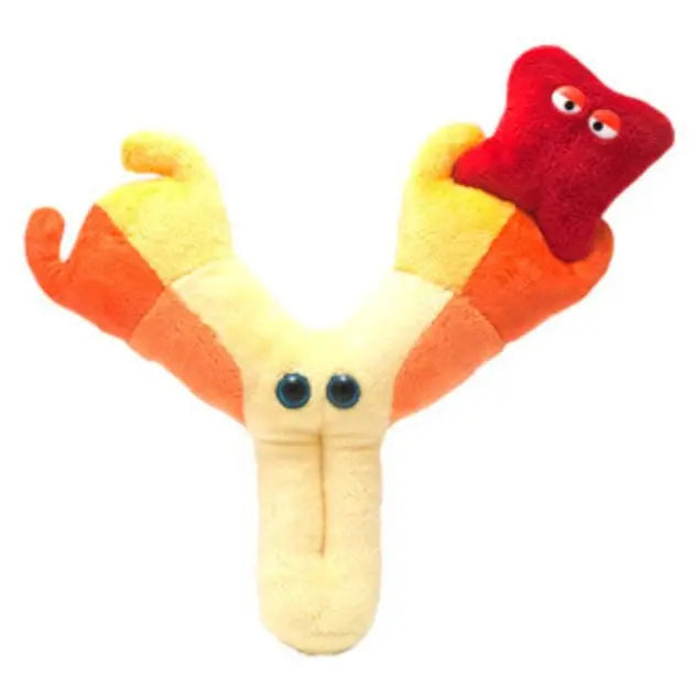 Antibody Plush Toy - The Immune System Superhero - Ziya Blue