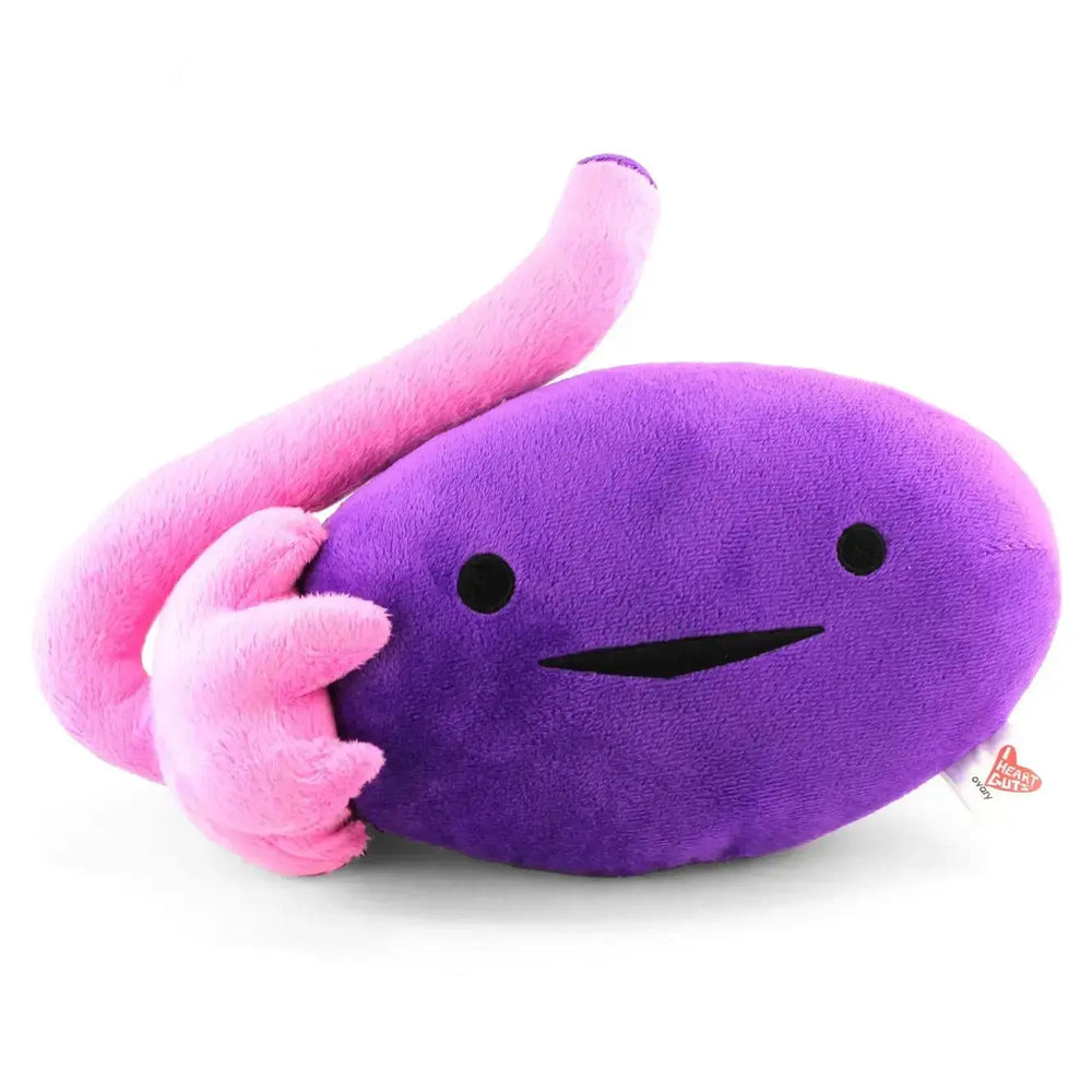 The Ova Achiever: The Ovary Plushie & Organ Pillow I Heart Guts Ziya Blue