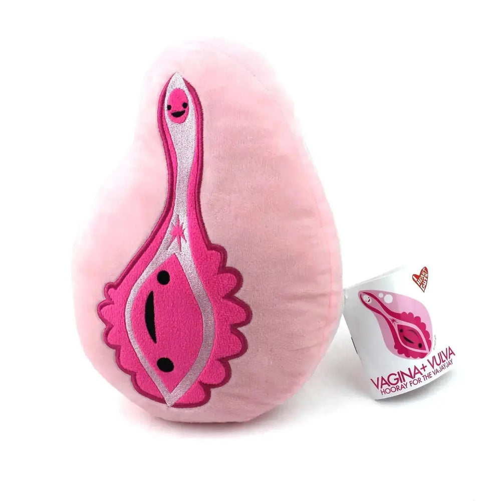 The "Happy Hoo-Ha" Vagina Plushie Zip Pouch I Heart Guts