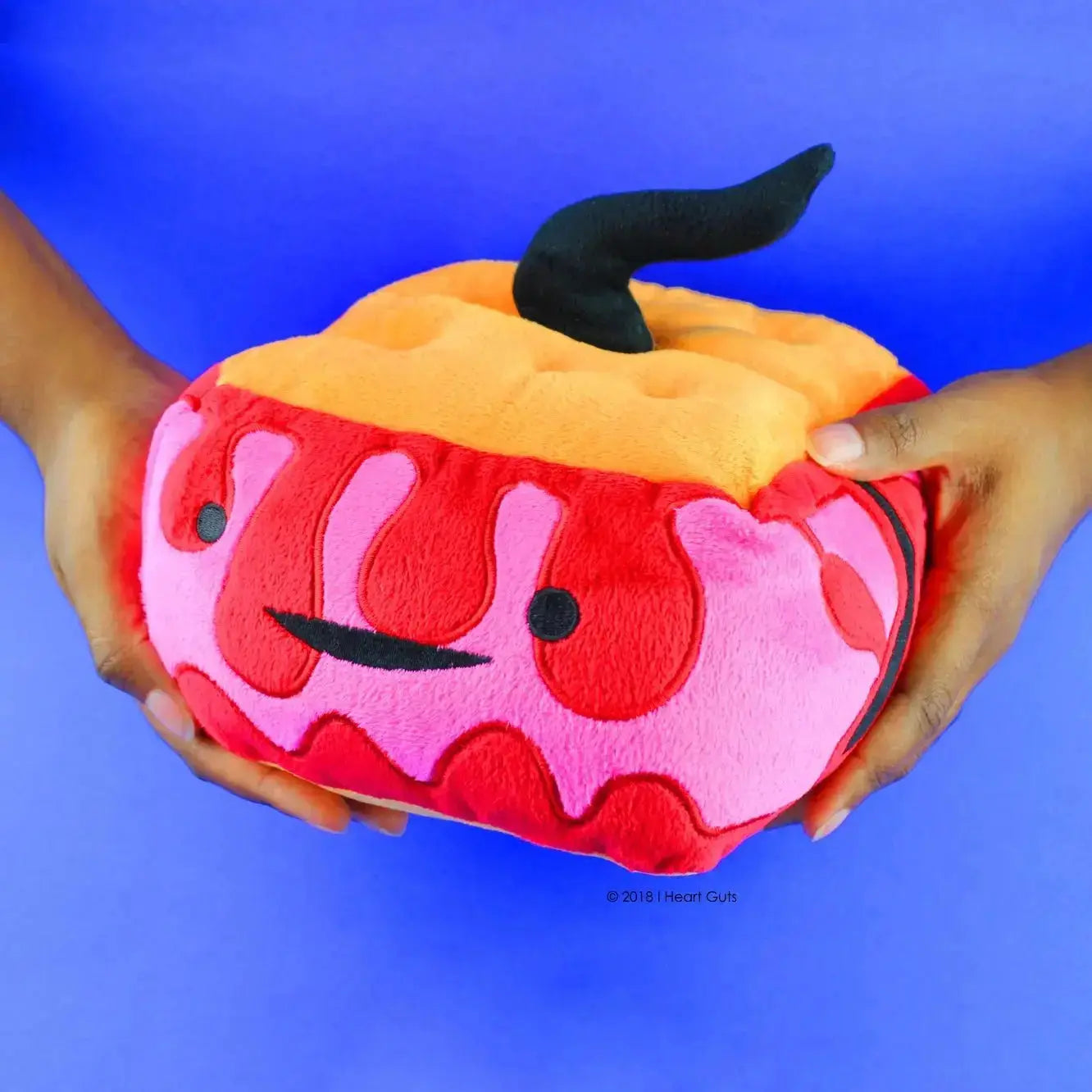 The "In The Flesh" Skin Plushie & Dermis Pillow I Heart Guts Ziya Blue